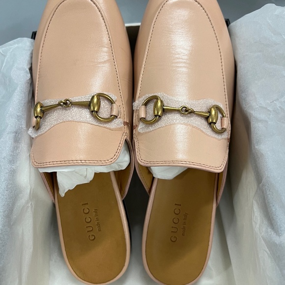 Gucci Women's Princetown Leather Slipper - Picture 1 of 5